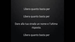 Lyrics : L&#39; ultima risposta -Subsonica
