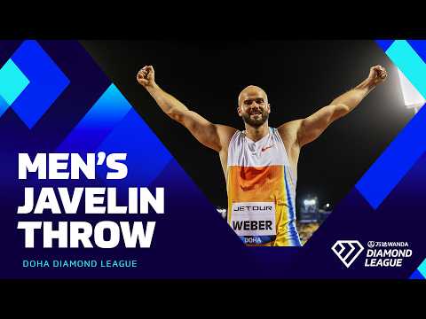 Weber throws massive javelin throw world lead in Doha  | Wanda Diamond League