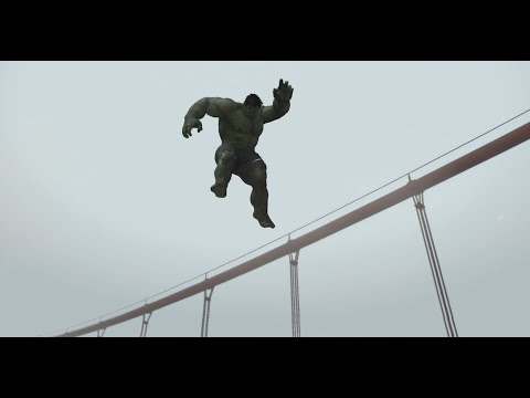 marvel's avengers gameplay-marvel's avengers-part 1- avengers day! Hulk-مارفل أفنجرز أجمل لقطة لهالك