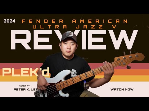 Fender American Ultra Jazz V Arctic Pearl – The Ultimate 5-String Bass? Playing the Plek’d!