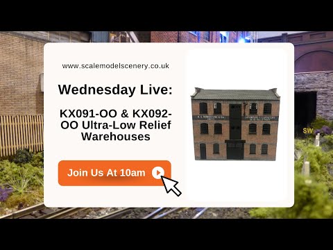 KX091-OO & KX092-OO Ultra-Low Relief Warehouse Live Build