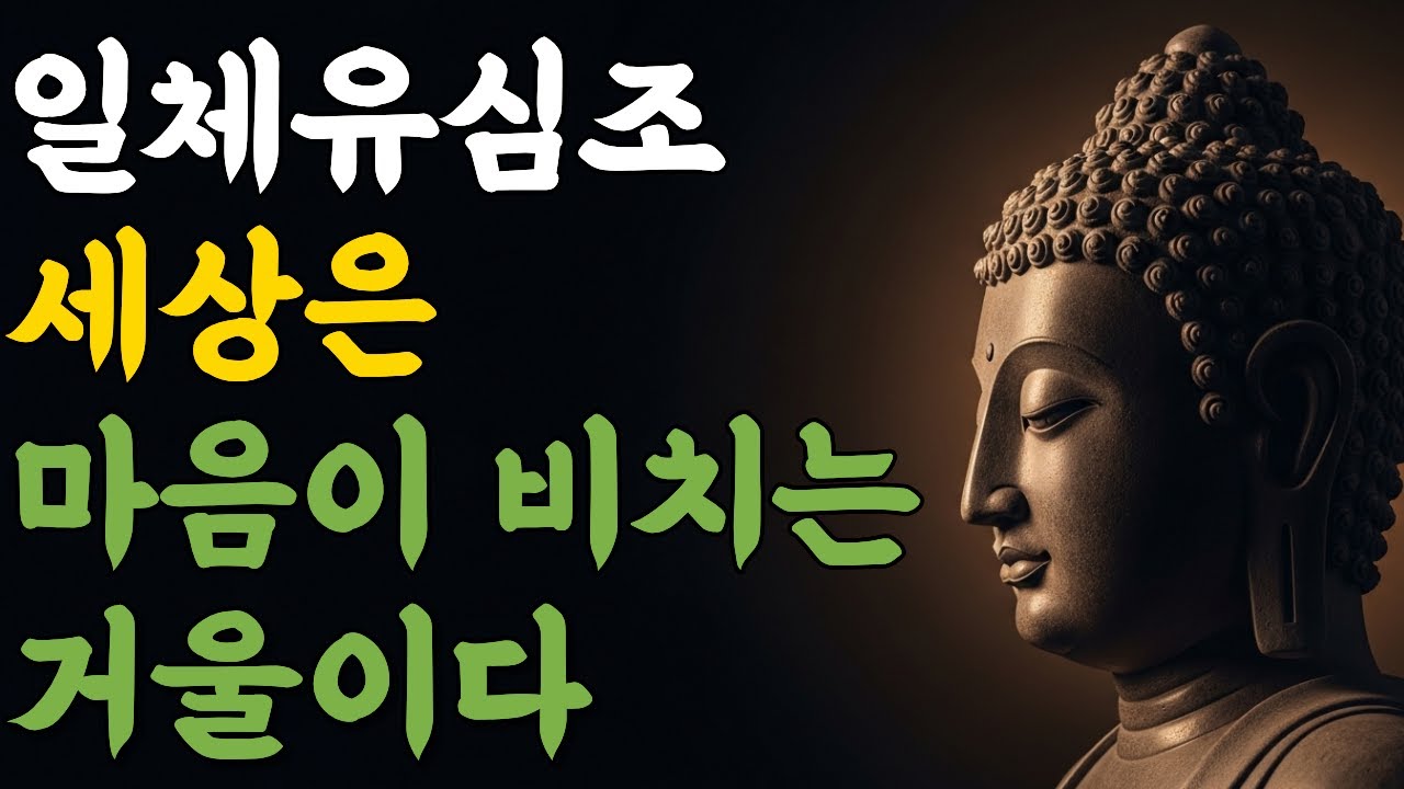 일체유심조 |  세상은 마음이 비추는 거울이다 | 마음숲걷기