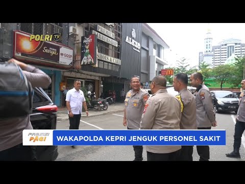 WAKAPOLDA KEPRI JENGUK PERSONEL SAKIT