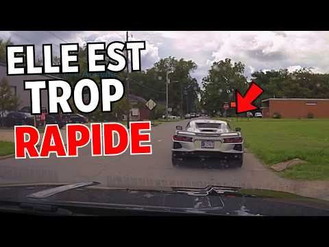 Une Corvette C8 Humilie la Police en Pleine Course-Poursuite