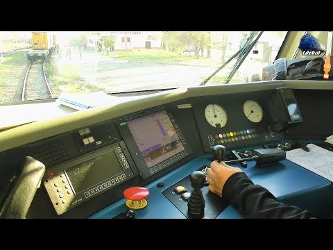 Siemens ER20 Hercules Dieselok Cabview/Führerstandsmitfahrt - la Manevra/Shunting