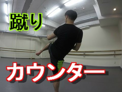 【カウンター蹴り Ver①】テコンドー 蹴り技 講座  WTテコンドー ITFテコンドー　キック