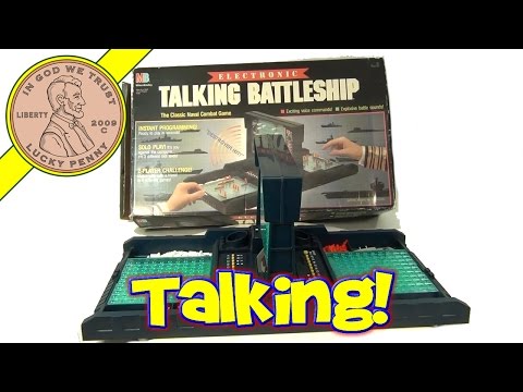 Electronic Talking Battleship, 1989 by Milton Bradley Toys