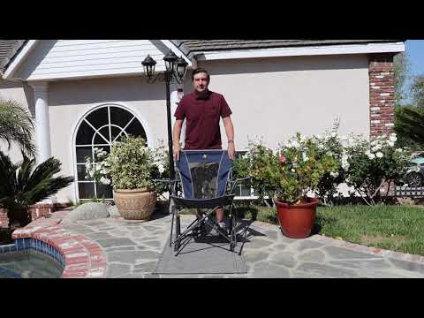 GCI Outdoor Comfort Pro Rocker Chair 42060  Folding Camp Chair at California Car Cover