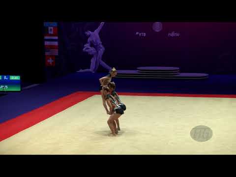 Belarus (BLR) - 2021 Acrobatic Worlds, Geneva (SUI) Combined  Women's Group