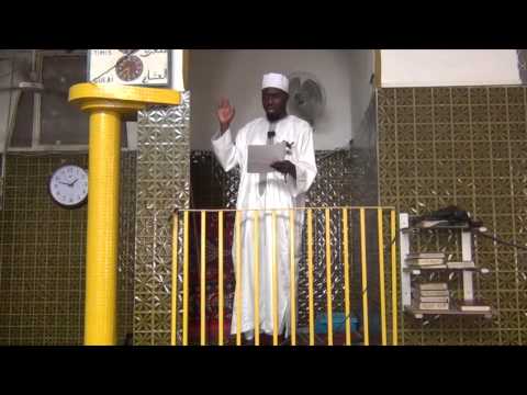 Khoutbah du 22 08 2014 les dangers des khawariges par Imam Sidy Yahya Kounta