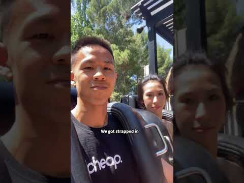 Don't Scream Roller Coaster Challenge |Jay & Sharon #shorts