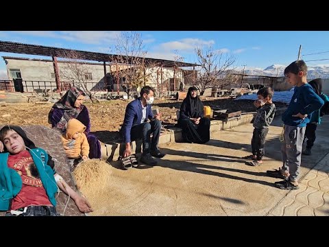 🏨Armin’s illness and hospitalization, and Narges taking care of the cows