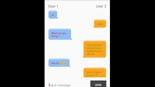 Android Chat Bubble Layout with 9 patch Image using ListView (Demo)