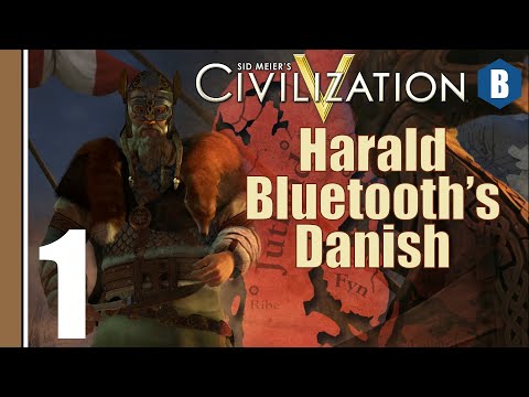 LET'S PLAY: CIV 5 - Harald Bluetooth's Denmark (Deity) - PART 1 - Civilization 5: Brave New World