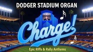 Nancy Bea Hefley playing CHARGE! on the Dodger Stadium organ!