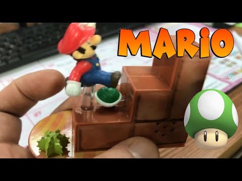SUPER MARIO 1UP STATUE|  Turtle shell, stairs, and sound