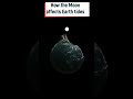 How Moon affects Earth tides 3D