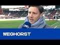 WEGHORST ON FIRE | "Wedstrijdbal ligt nog in de auto"
