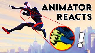 Animation Reaction to the SPIDERVERSE TRAILER