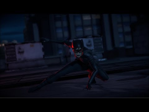 The Telltale Series Batman The Enemy Within Batman battles Catwoman on top of the gcpd building