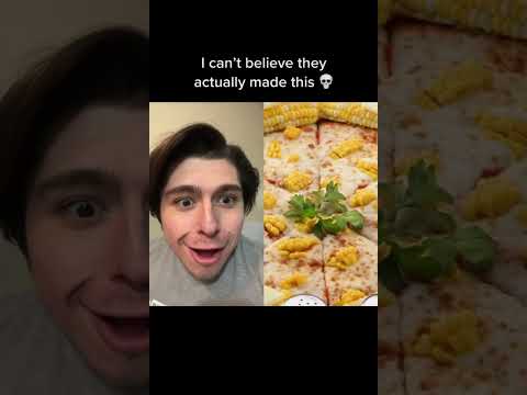 Danny Reacts To Corn Cob Crust Pizza