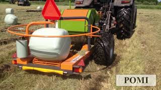 بيع آلة تغليف البالات الدائرية Pomi Mini wrap 60 - صورة 4 | Agroline KW جديد آلة تغليف البالات الدائرية Pomi Mini wrap 60 | صورة 4 - Agroline