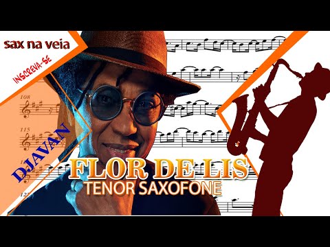 Djavan-Flor de Lis Sax Tenor (Bb) Playback-partitura