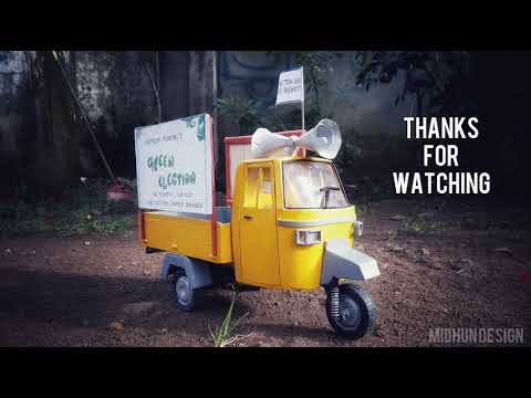 Miniature Election Ape l Midhun Design#Miniaturemaking#Handmade