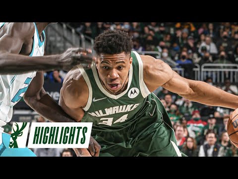 Highlights: Bucks 130 - Hornets 106 | 2.28.22