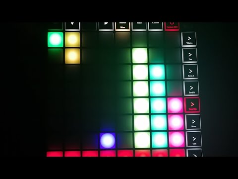 erstes Video mit dem Launchpad X von Novation
