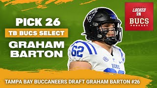 Tampa Bay Buccaneers Pick Graham Barton | 2024 NFL Draft Coverage