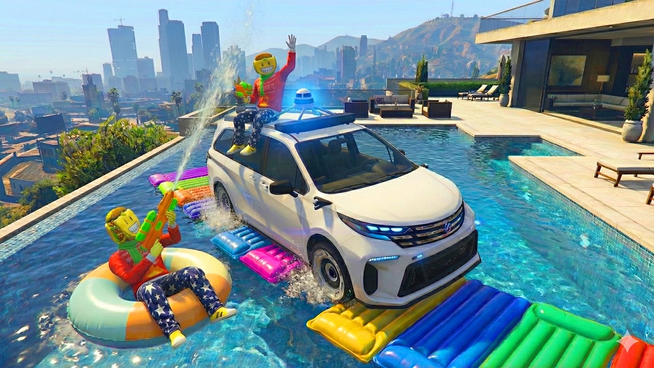 MI PRIMERA CARRERA con el NUEVO COCHE ROBOT SIN CONDUCTOR!! JAMÁS VI ALGO ASI! - GTA 5 ONLINE