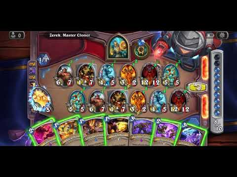 Hearthstone Puzzle Lab Mirror Zerek, Mastercloner Deathwing Dilemma 4/5