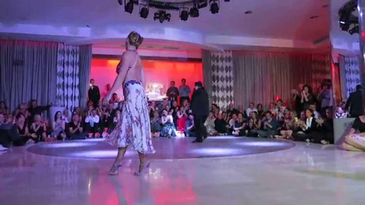 Alejandra Mantinan y Aoniken Quiroga at Canary Islands 2015 Tango Festival 1