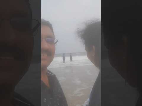 Puri beach  enjoy in the water #Samudramu# Beautiful #movement#Satyavathi#