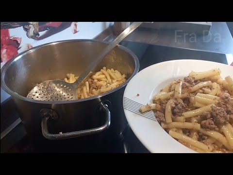 Heute koche ich: Nudel  mit Haschee