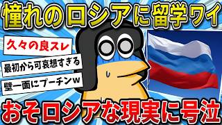 【2ch面白いスレ】ホスト直前キャンセルから始まるロシア生活...ロシアに長期留学したワイがおそロシアな体験語るで【ゆっくり解説】