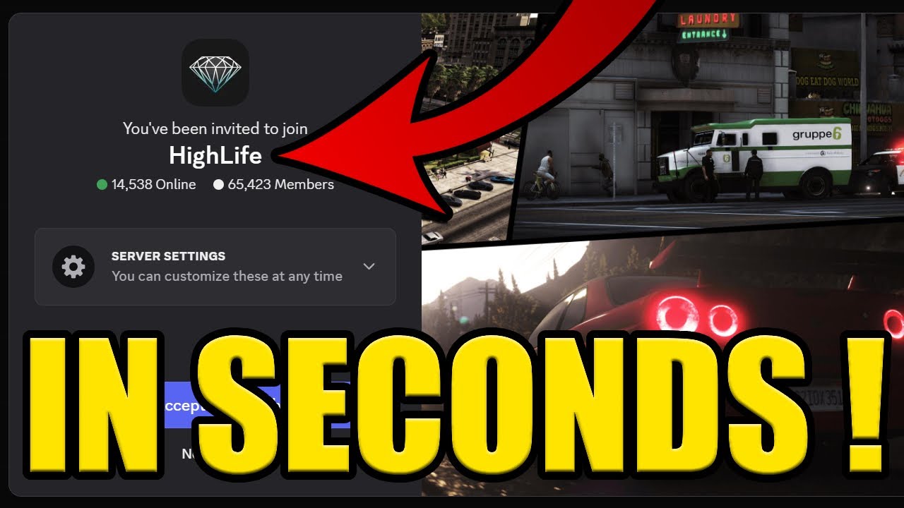 HOW to JOIN HIGHLIFE DISCORD SERVER ✅PC & MOBILE✅