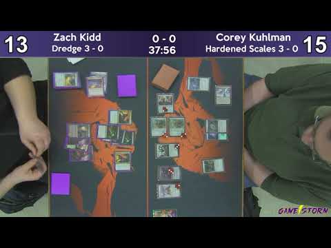 Zach Kidd (Dredge) vs Corey Kuhlman (Hardened Scales) - Sunday Night Modern 2/24/19
