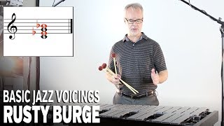 Vibraphone Lesson Series with Rusty Burge: Basic Jazz Voicings