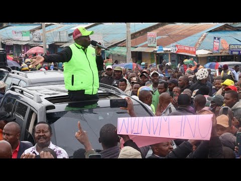 NITAWAPATIA MANENO MPAKA MSISKIE MASKIO YENU INAWAUMA! Gachagua charges Kalenjins in Cheplat