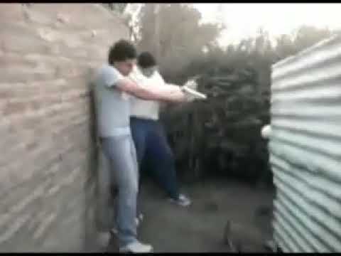 un pombero captado en camara