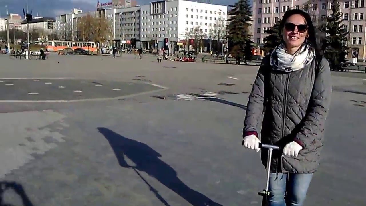 Y-Scoo RT City 145 Hong Kong - городской самокат kiwi