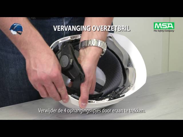 MSA V-Gard 930 veiligheidshelmen inspectie en onderhoud