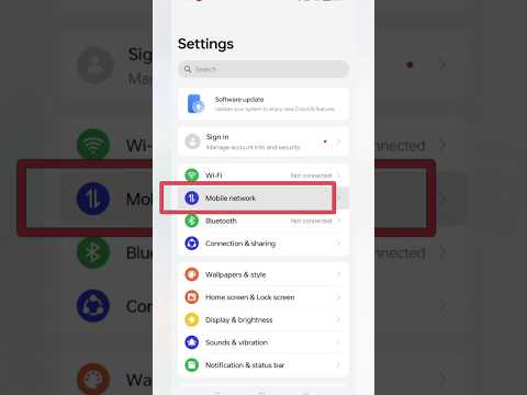 How to Enable WiFi Calling on Oppo Phone 🔥 | Oppo Hidden Settings #shorts #mobile #youtubeshorts