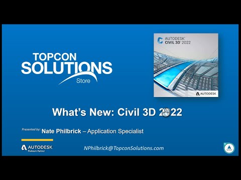 What's New in Civil 3D 2022
