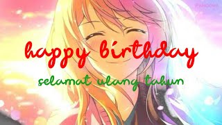 Download lagu lirik lagu jepang sedih [happy birthday/selamat ulang tahun] mp3