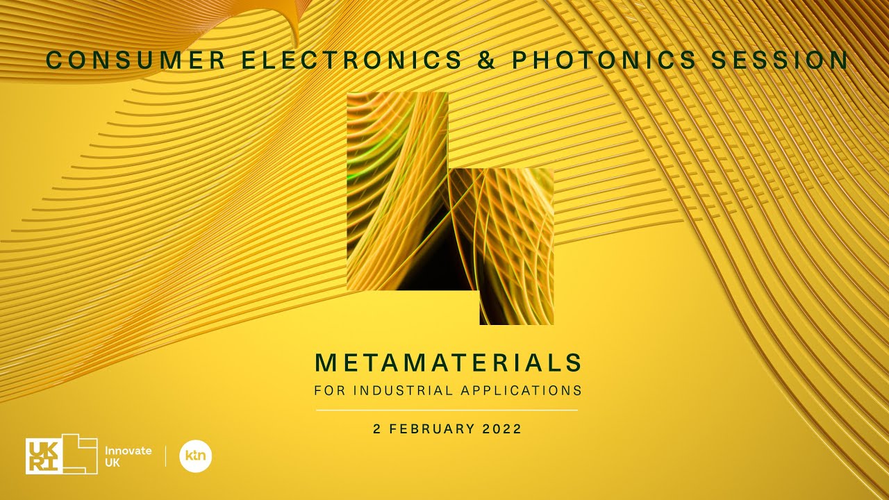 Consumer Electronics and Photonics Session - YouTube