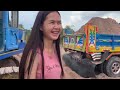 GADIS CANTIK SOPIR TRUK TERHEBAT