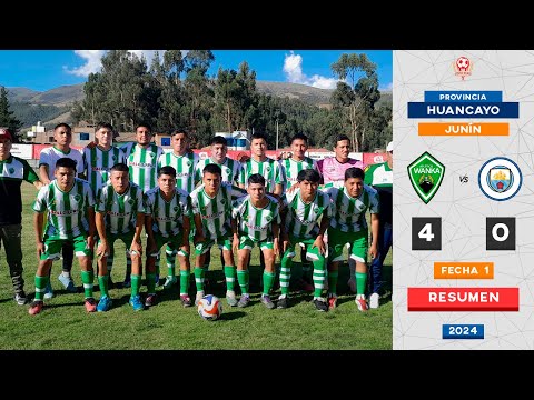 ATLÉTICO WANKA vs SANTA ROSA (4-0) | RESUMEN Etapa Provincial HUANCAYO (Fecha 1) | Copa Perú 2024